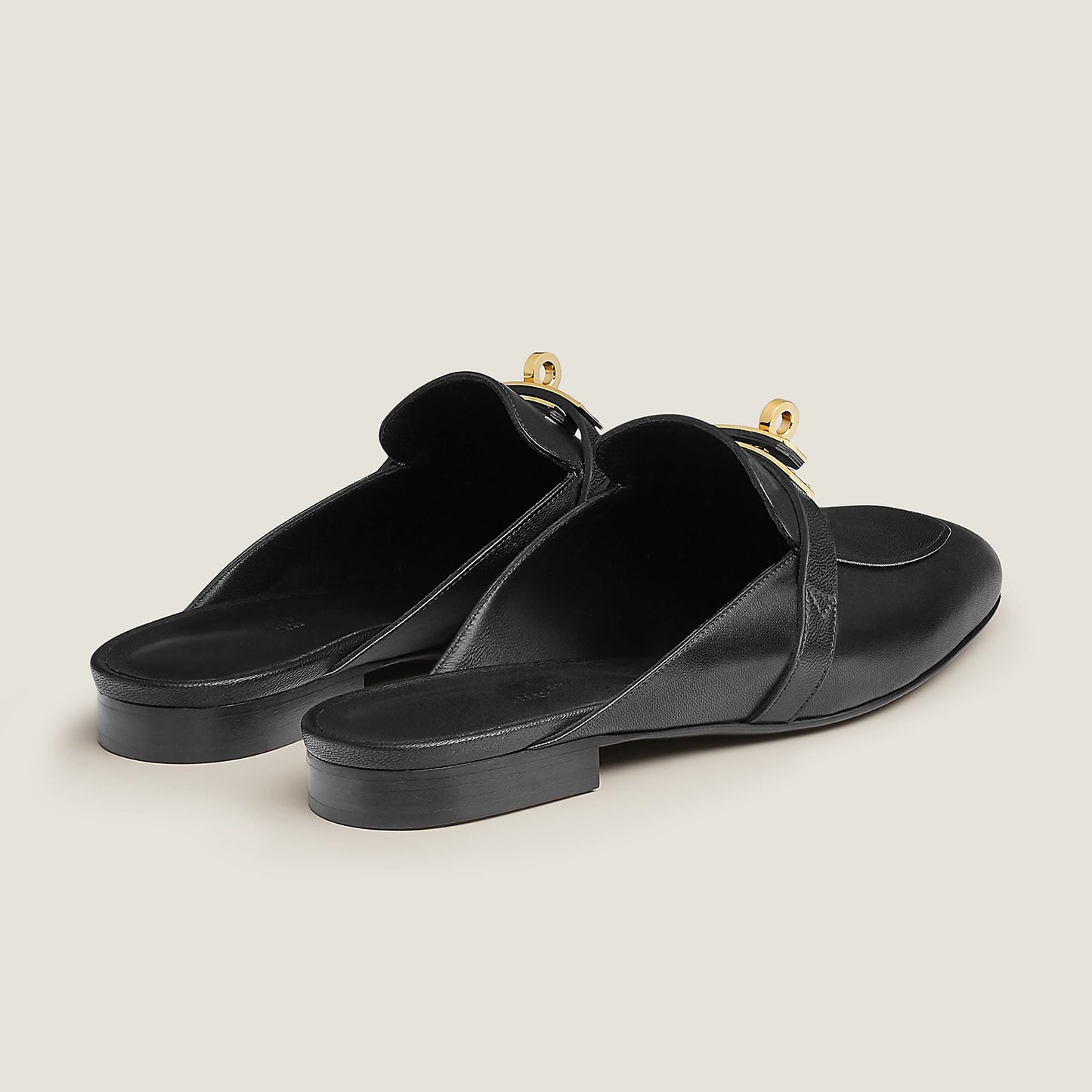 Hermès - Mules Oz Noir III