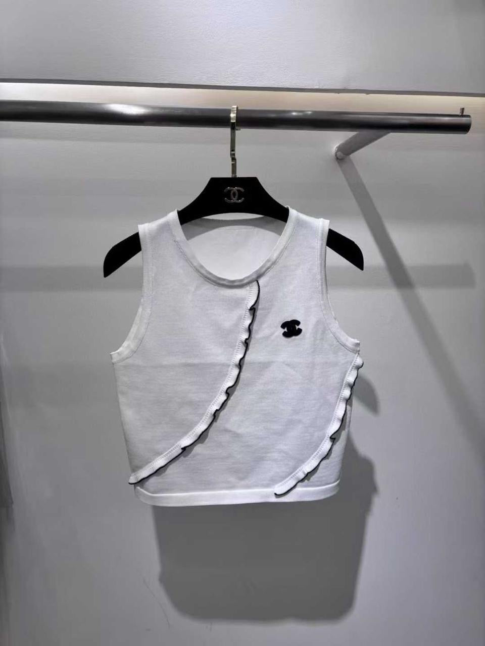 Chanel - T-Shirt Jaune/Noir/Blanc