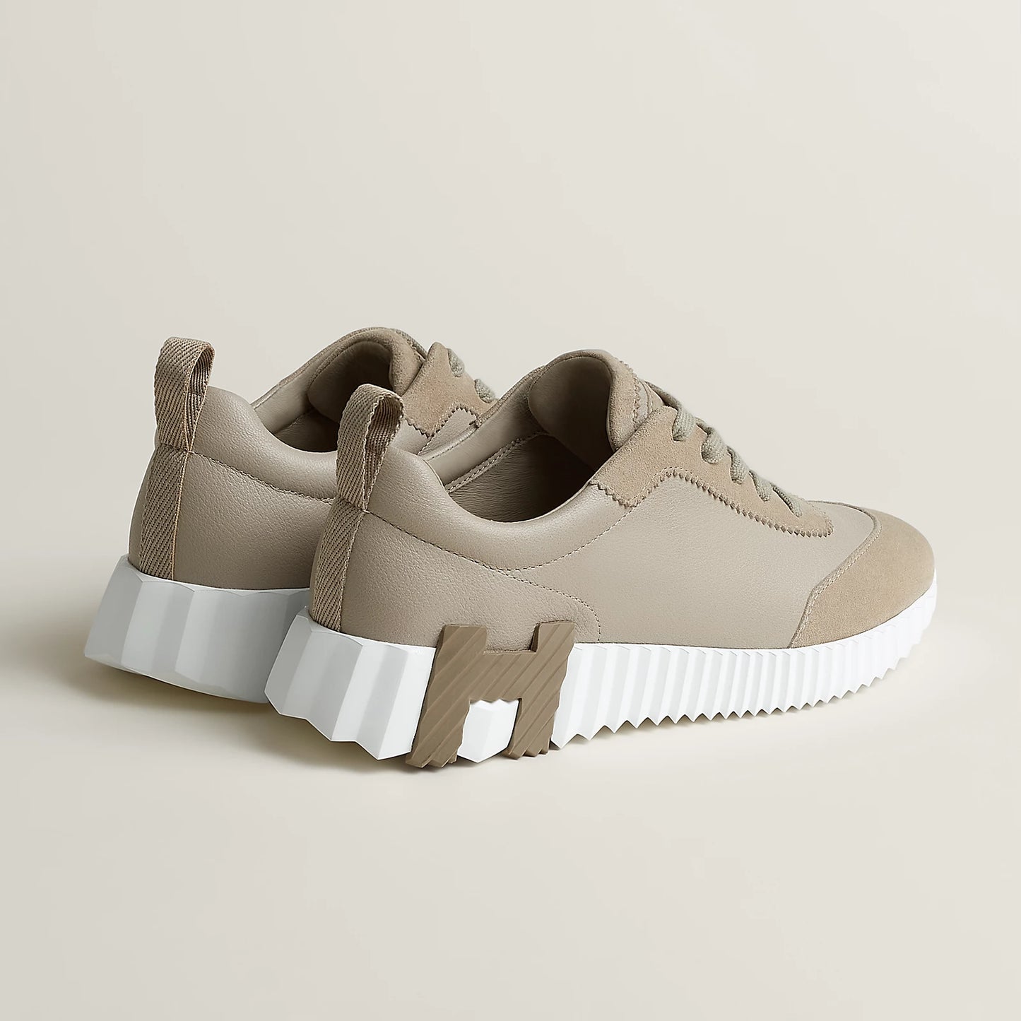 Hermès - Sneakers Bouncing Beige Galet