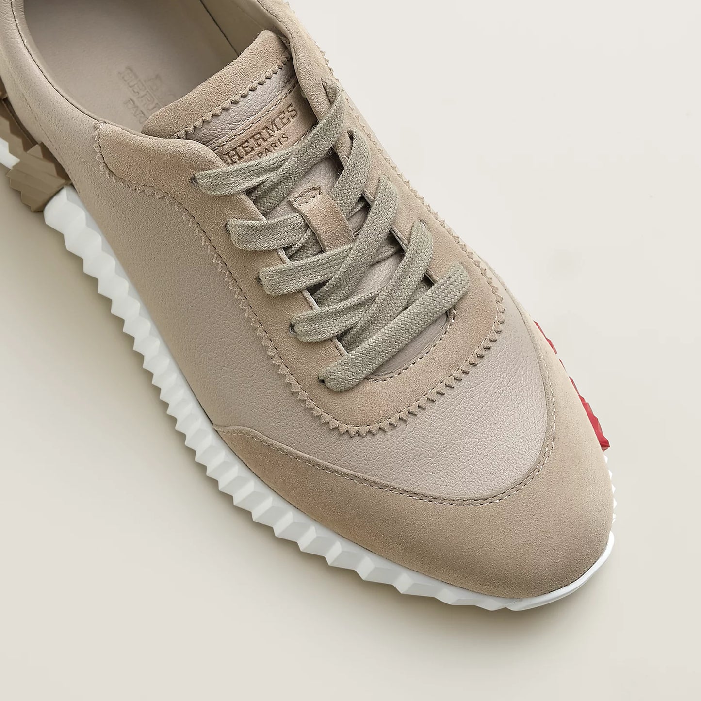 Hermès - Sneakers Bouncing Beige Galet