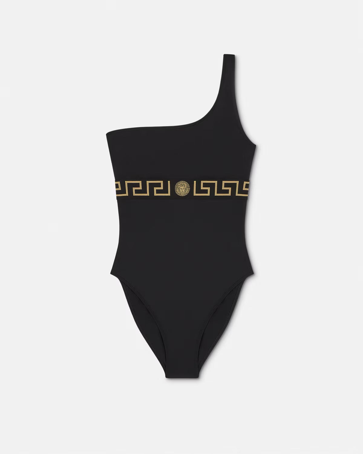 Versace - Maillot de bain une pièce à bordure Greca Noir II