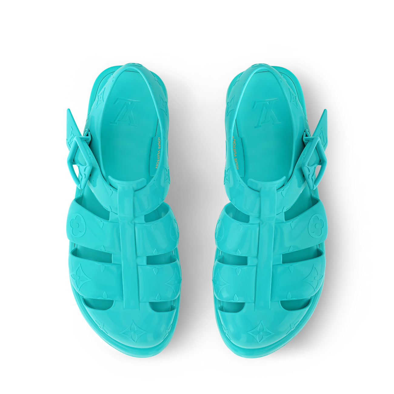 Louis Vuitton - Sandale LV Venice Bleu Turquoise