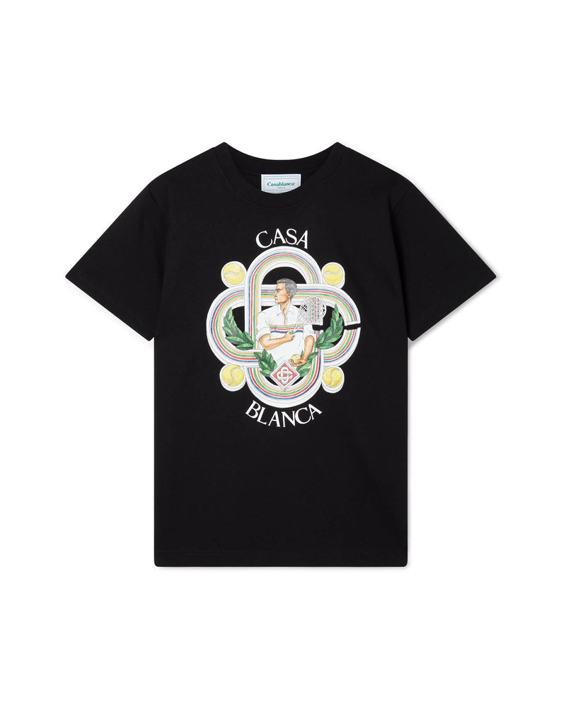 Casablanca - T-shirt Over Tennis Noir