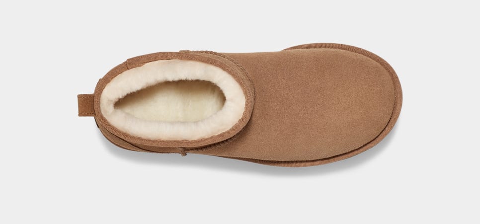 Botte Classic Ultra Mini À Platforme Chesnut