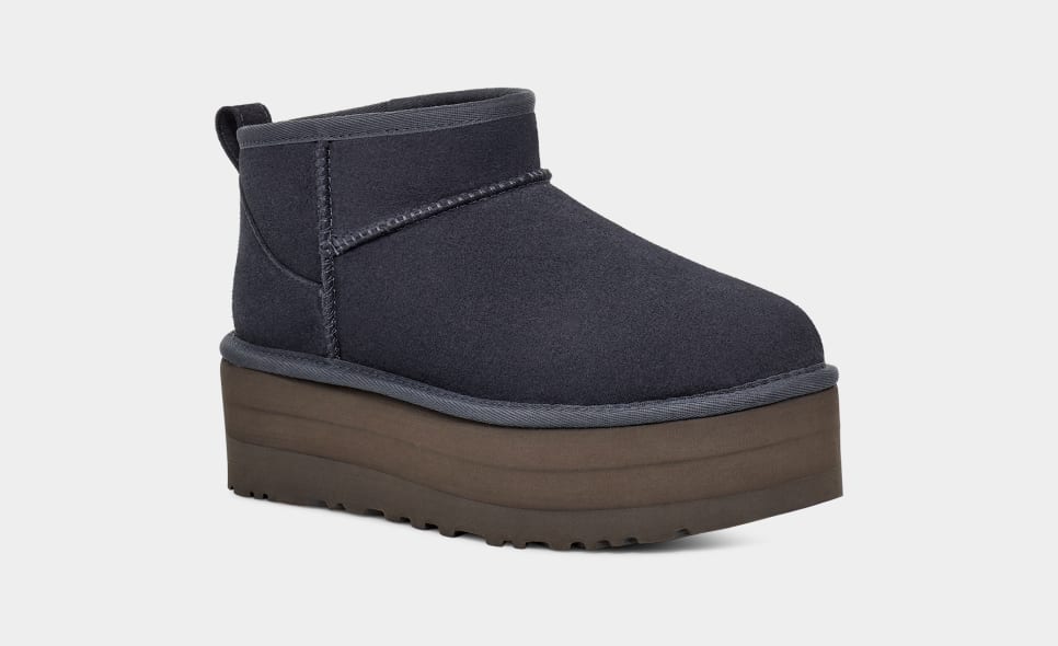 Botte Classic Ultra Mini À Platforme Eve Blue