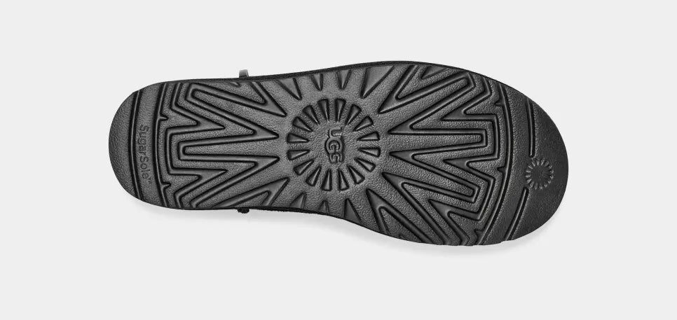 Botte Classic Mini Avec Logo Et Fermeture Éclair Black