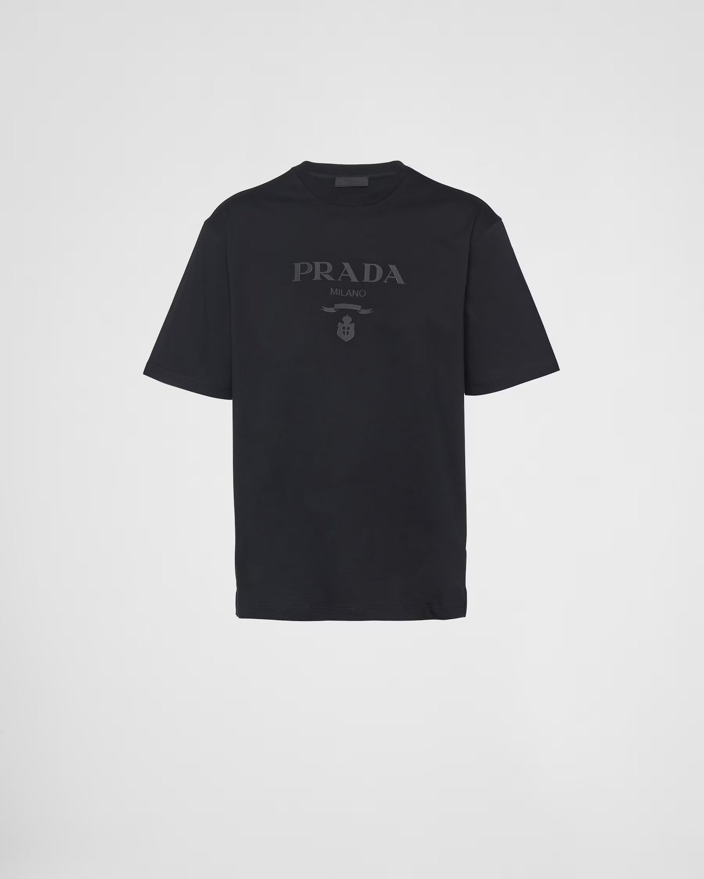 Prada - T-shirt en coton Noir