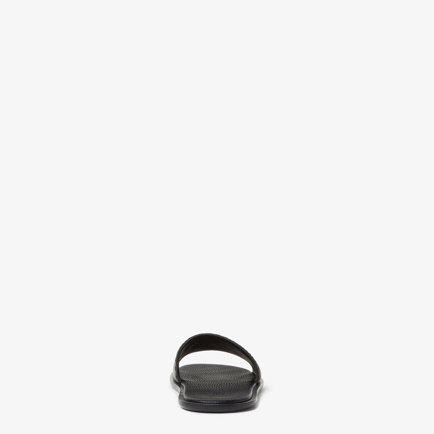 Fendi - Sandales Sandales Fendi Roma en cuir Noir