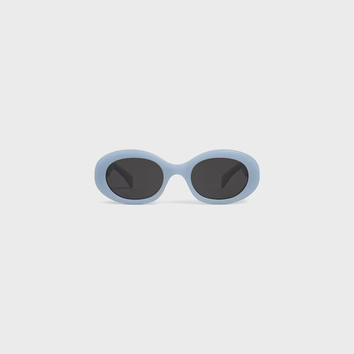 Celine - Lunettes De Soleil Triomphe 01 en Acétate Milky Azure
