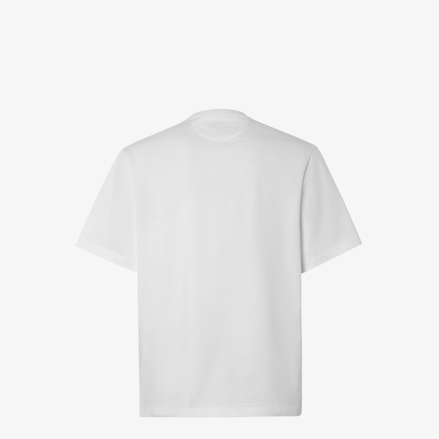 Fendi - T-shirt en coton FF Blanc