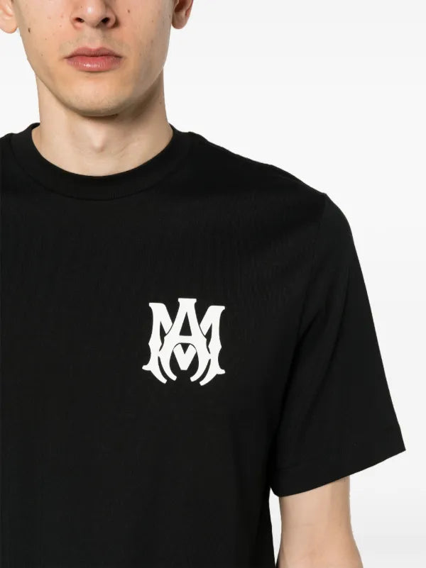 Amiri - T-shirt en coton à logo imprimé Noir