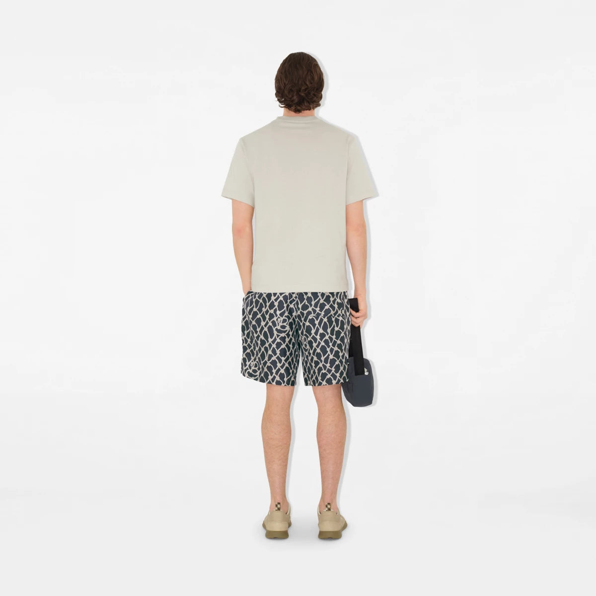 Burberry - T-shirt en coton à logo corde Sail