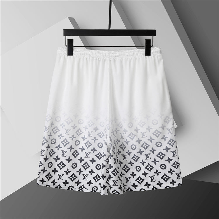 Louis Vuitton - Short à logo LV Blanc