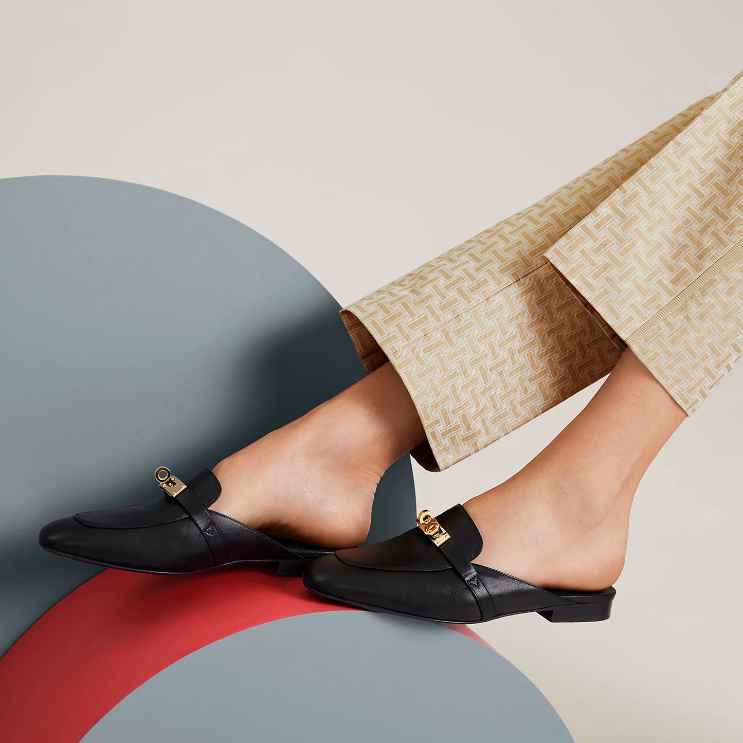 Hermès - Mules Oz Noir III