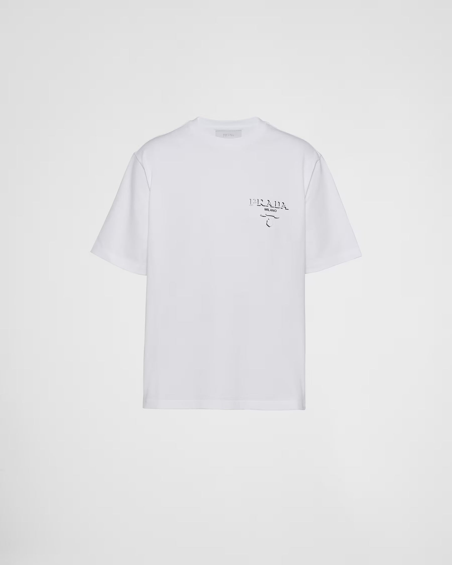 Prada - T-shirt en coton Blanc II
