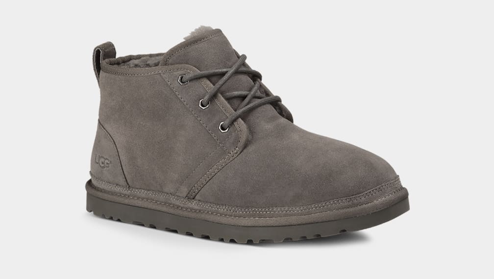 Bottes En Daim Neumel Gris