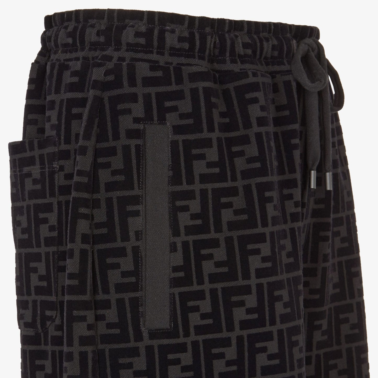 Fendi - Ensemble T-shirt + Short en piqué FF Noir