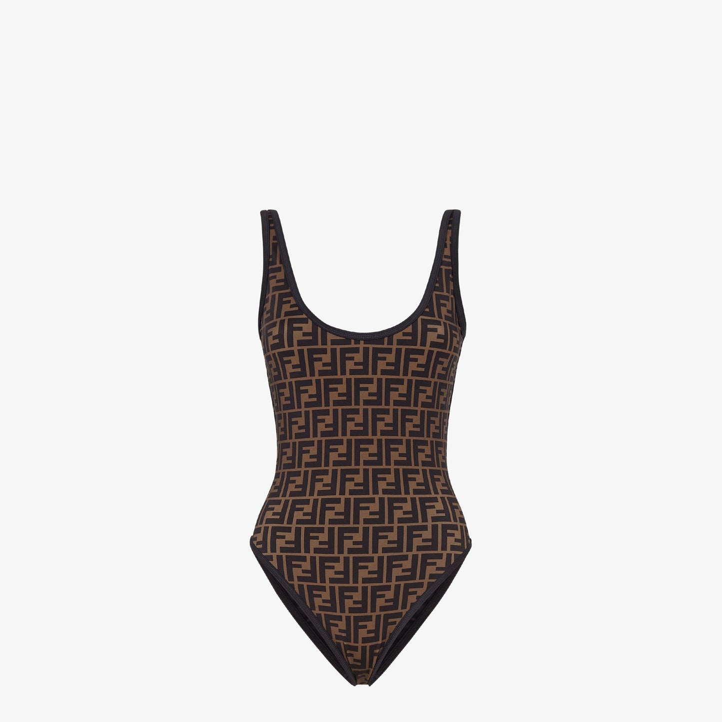 Fendi - Maillot de bain réversible en Lycra® Marron