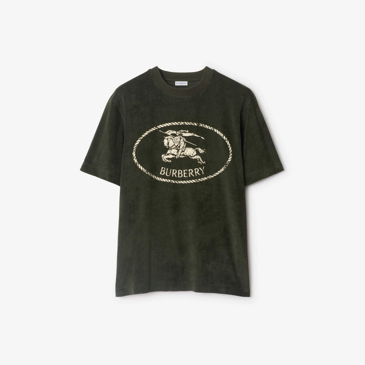 Burberry - T-shirt en coton Knight Shale