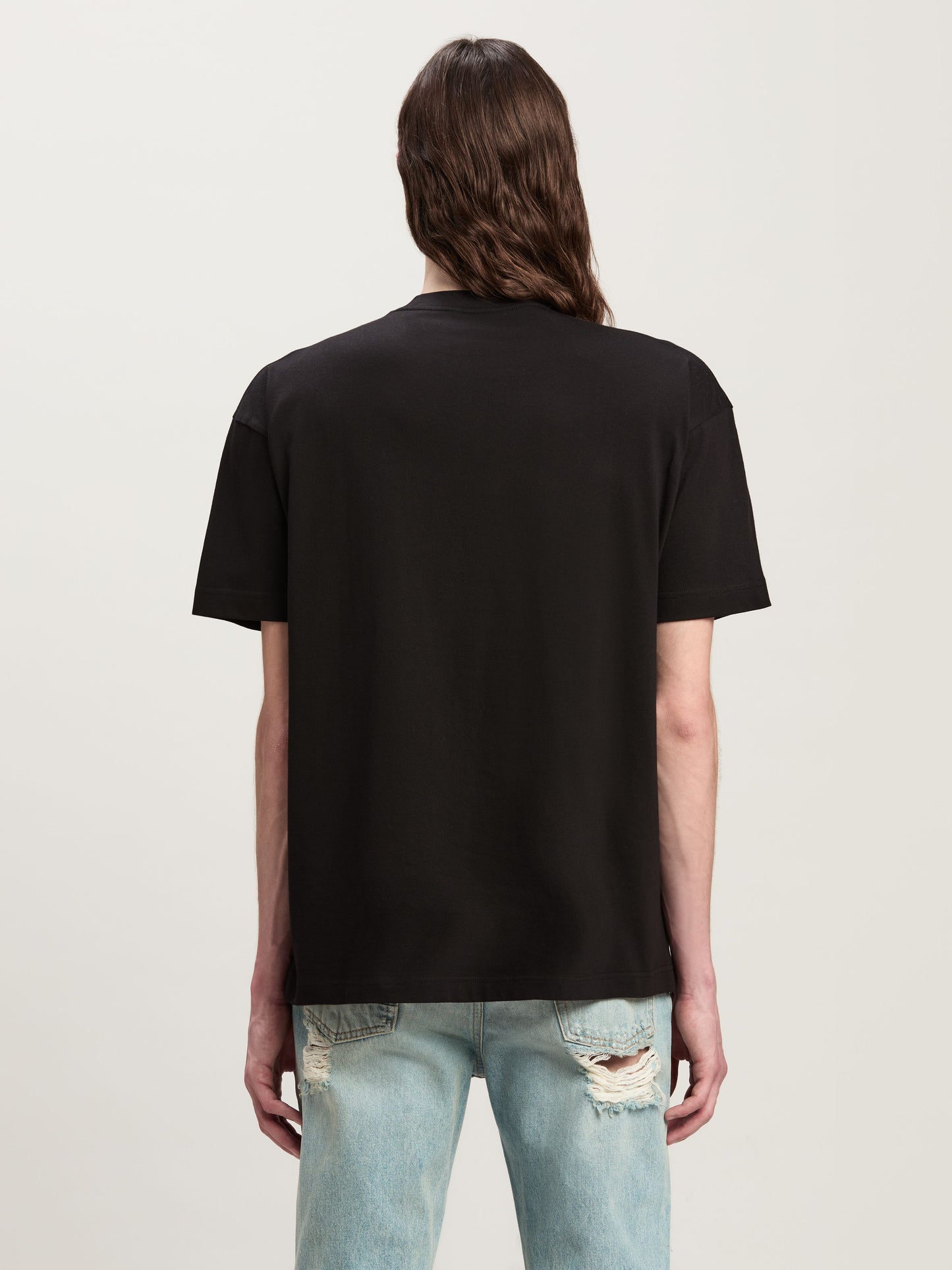 Palm Angels - T-shirt Monogram Spray City Los Angels Noir