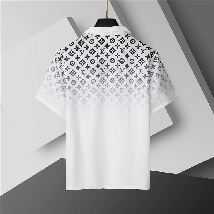 Louis Vuitton - Chemise manches courtes logo LV Blanc