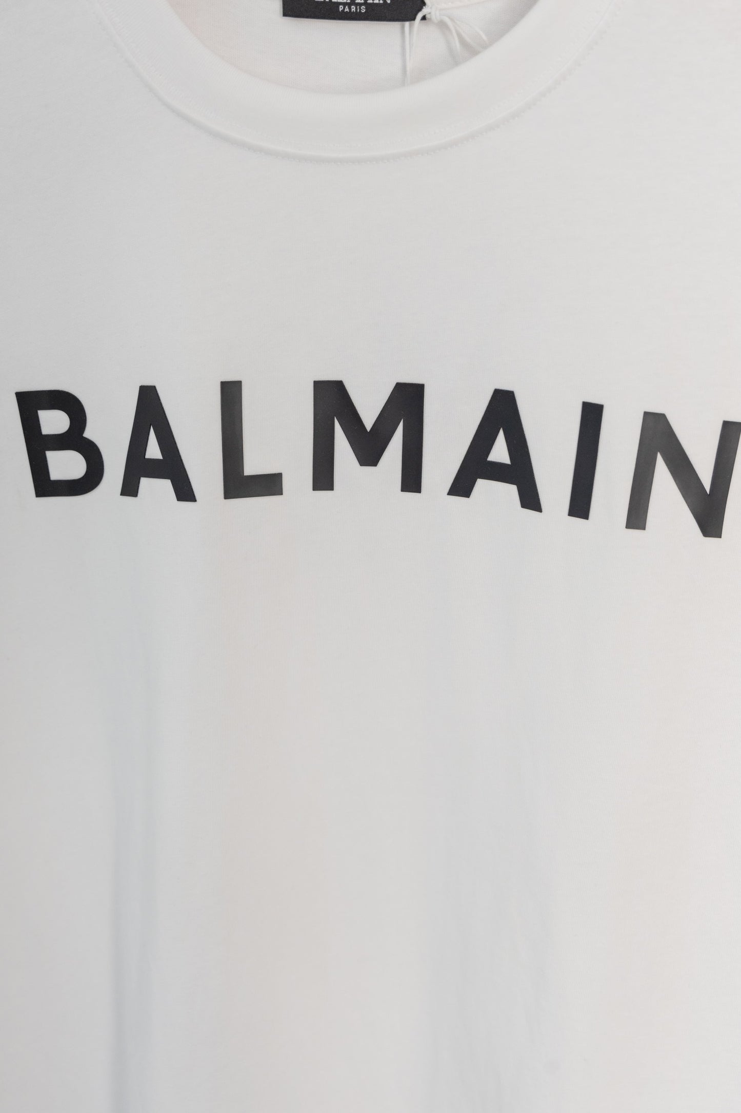 Balmain - T-shirt avec logo Blanc