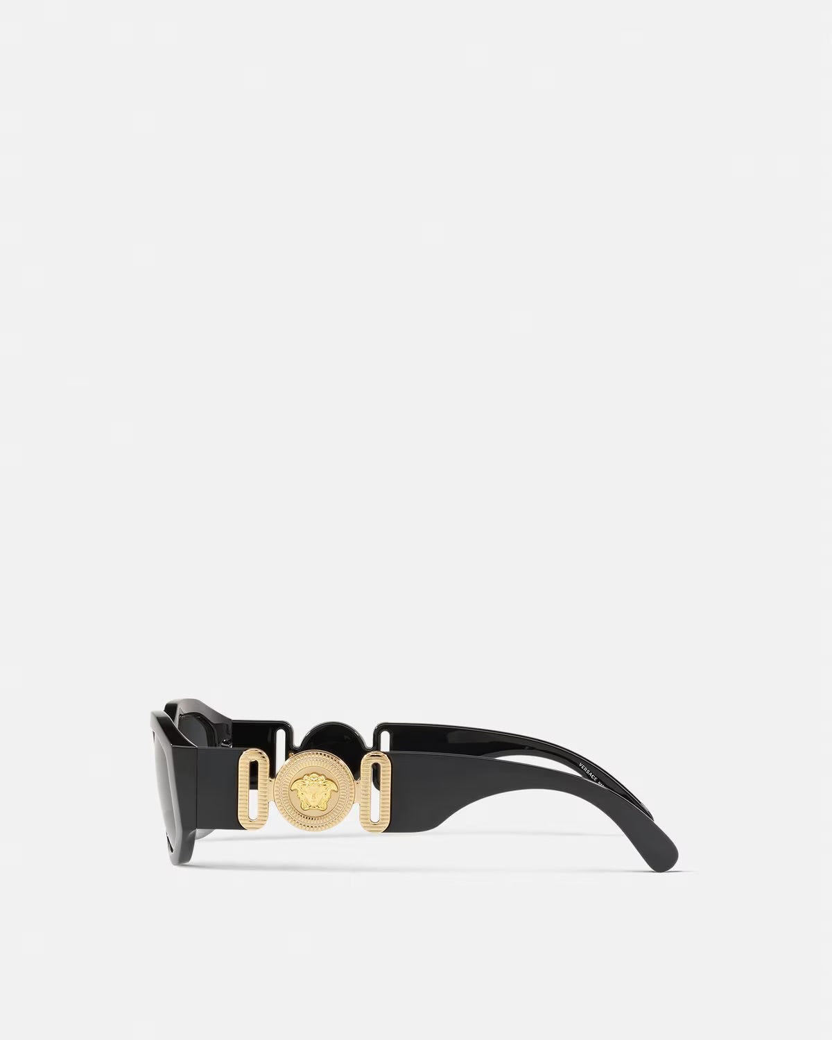Versace - Lunettes De Soleil Médusa Biggie Noir / Or