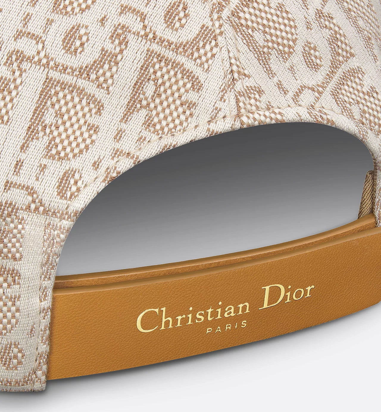 Dior - Casquette D-Player Dior Oblique Marron