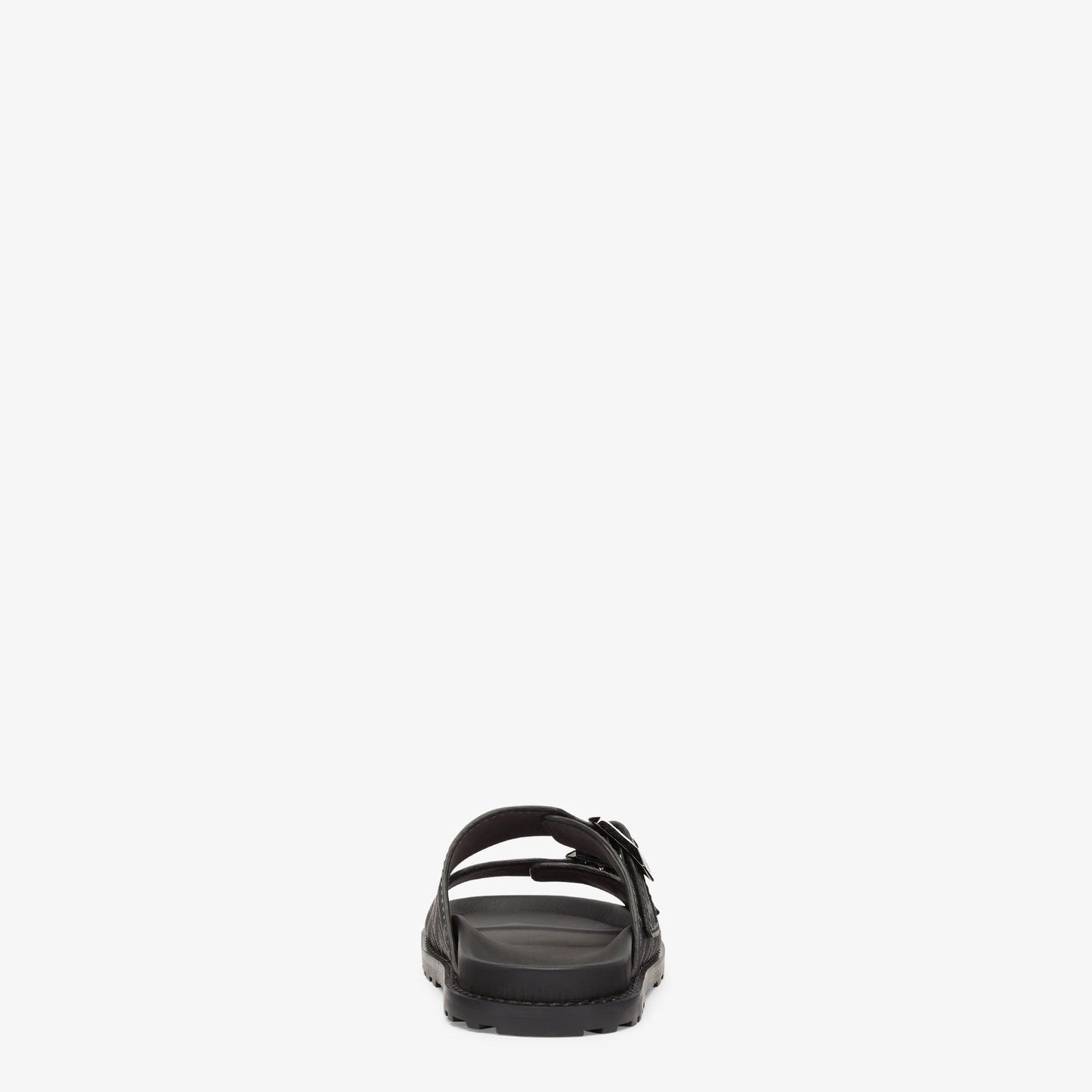 Fendi - Sandales Fendi Feel
en tissu jacquard FF Noir