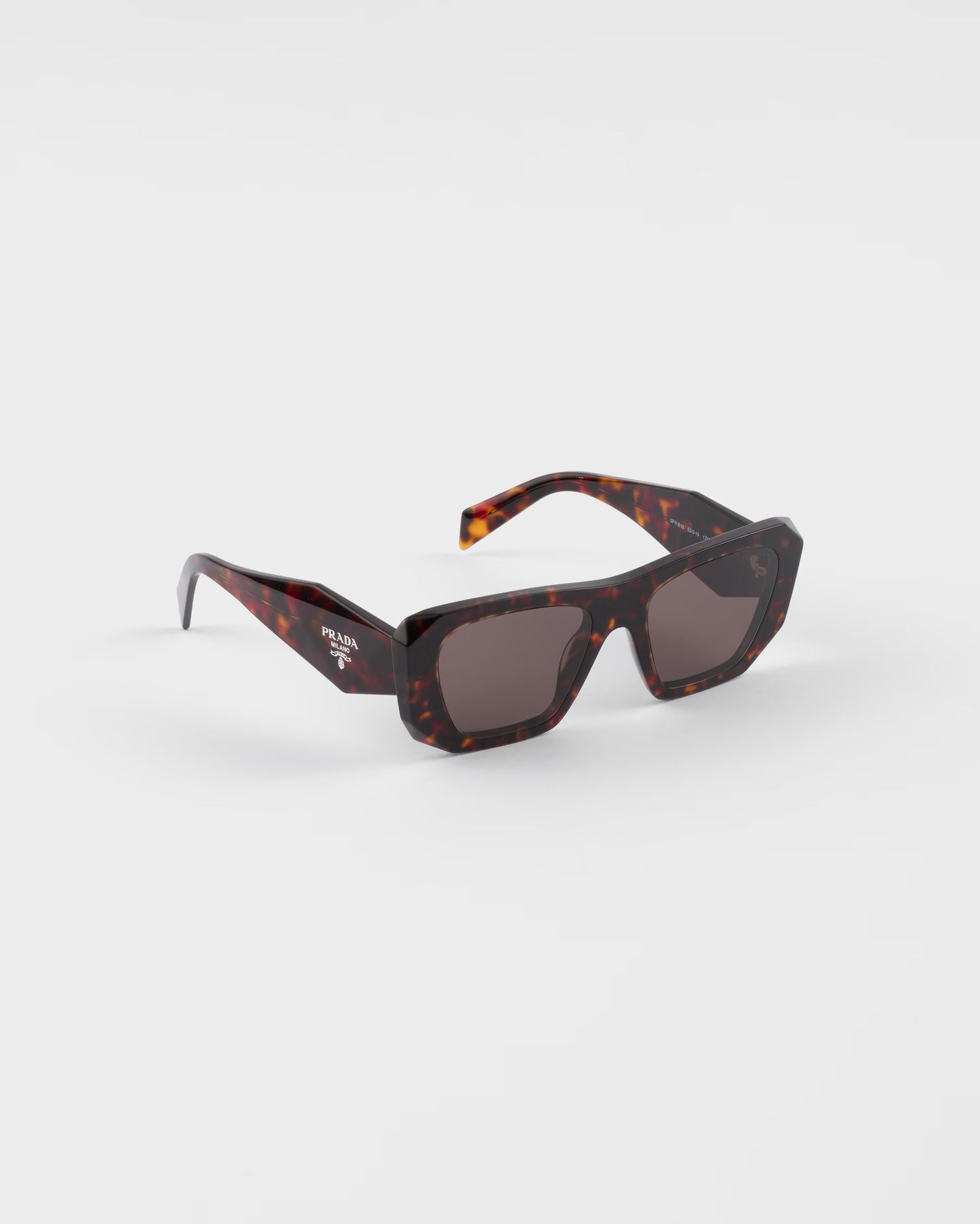 Prada - Lunettes De Soleil Prada Symbole Verres Café