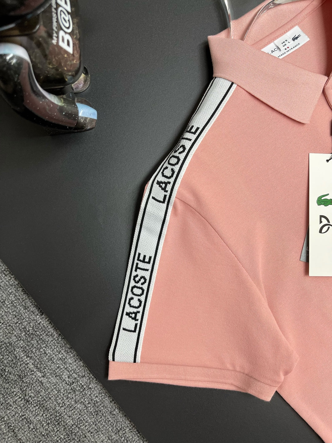 Lacoste - Polo Lacoste Élégance Sportive Rose