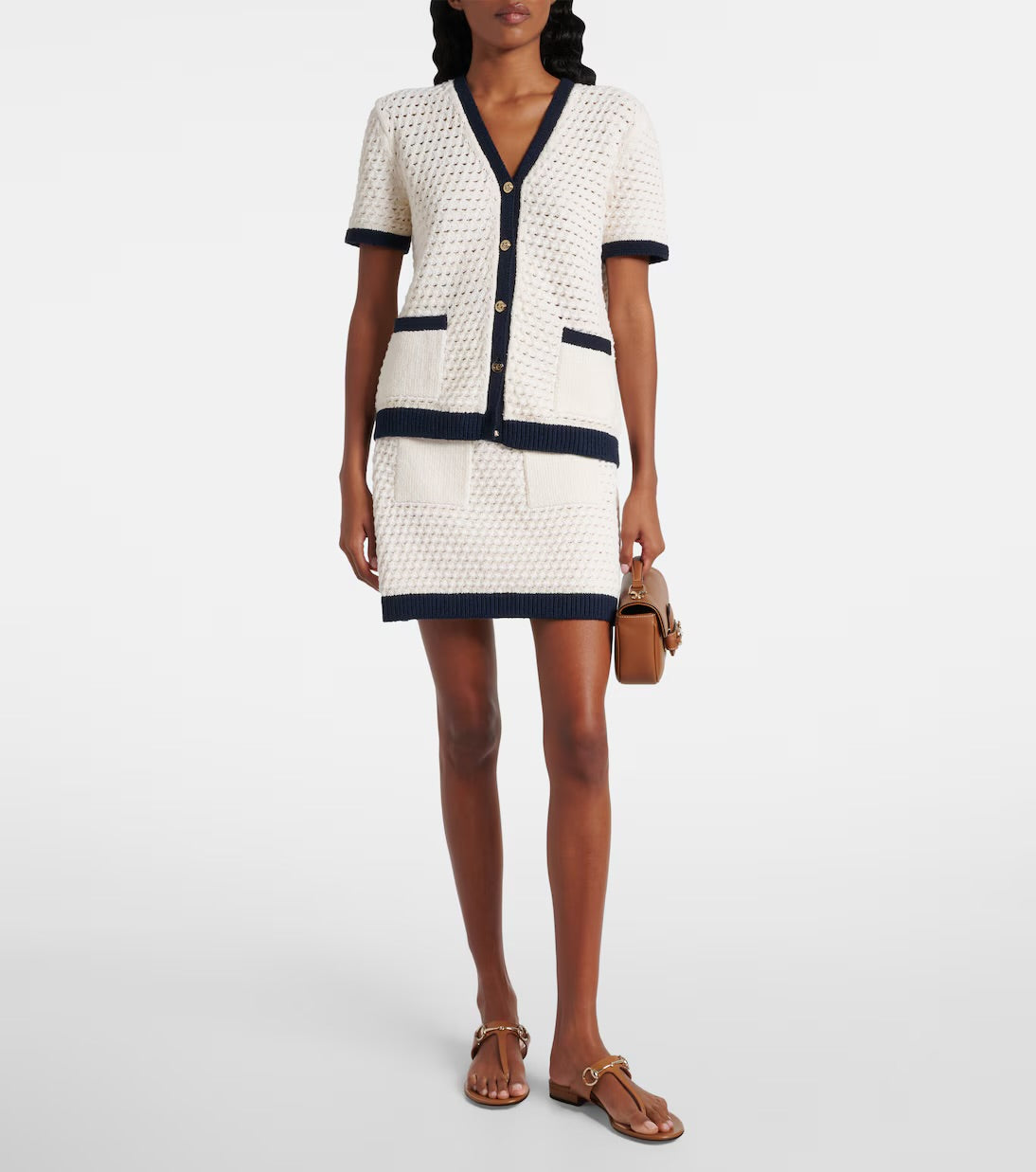 Gucci - Cardigan en coton mélangé