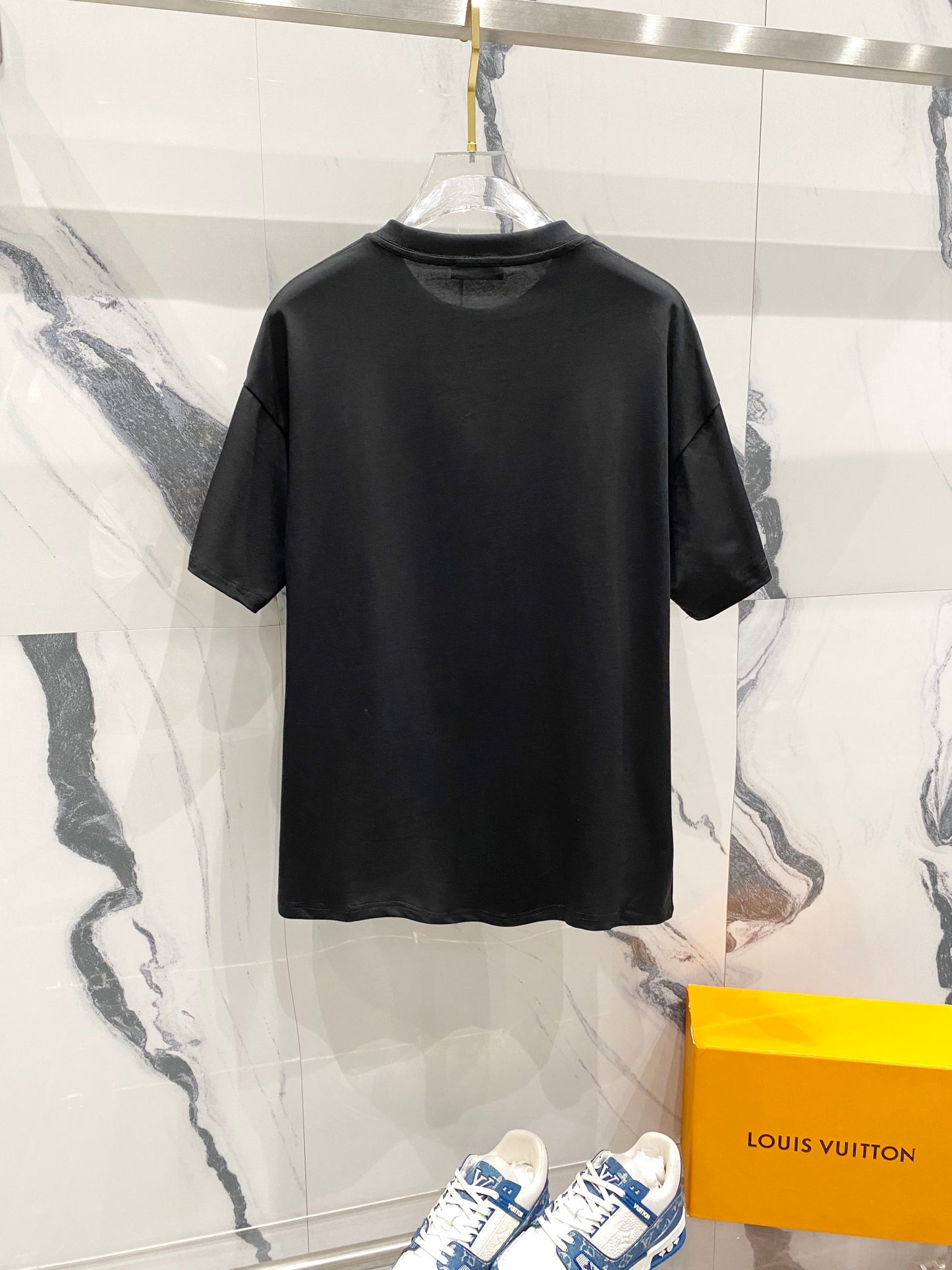 Balmain - T-shirt avec logo imprimé en relief Noir