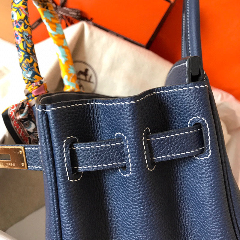 Hermes - Birkin 35 cm Bleu nuit