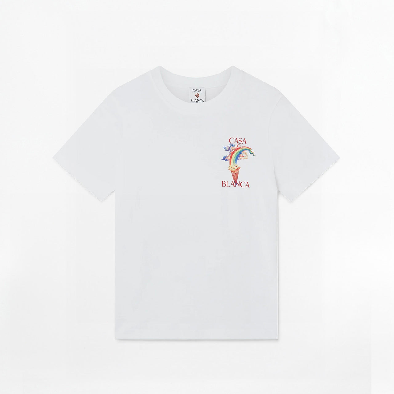 Casablanca - T-shirt Nature's Teacher Blanc