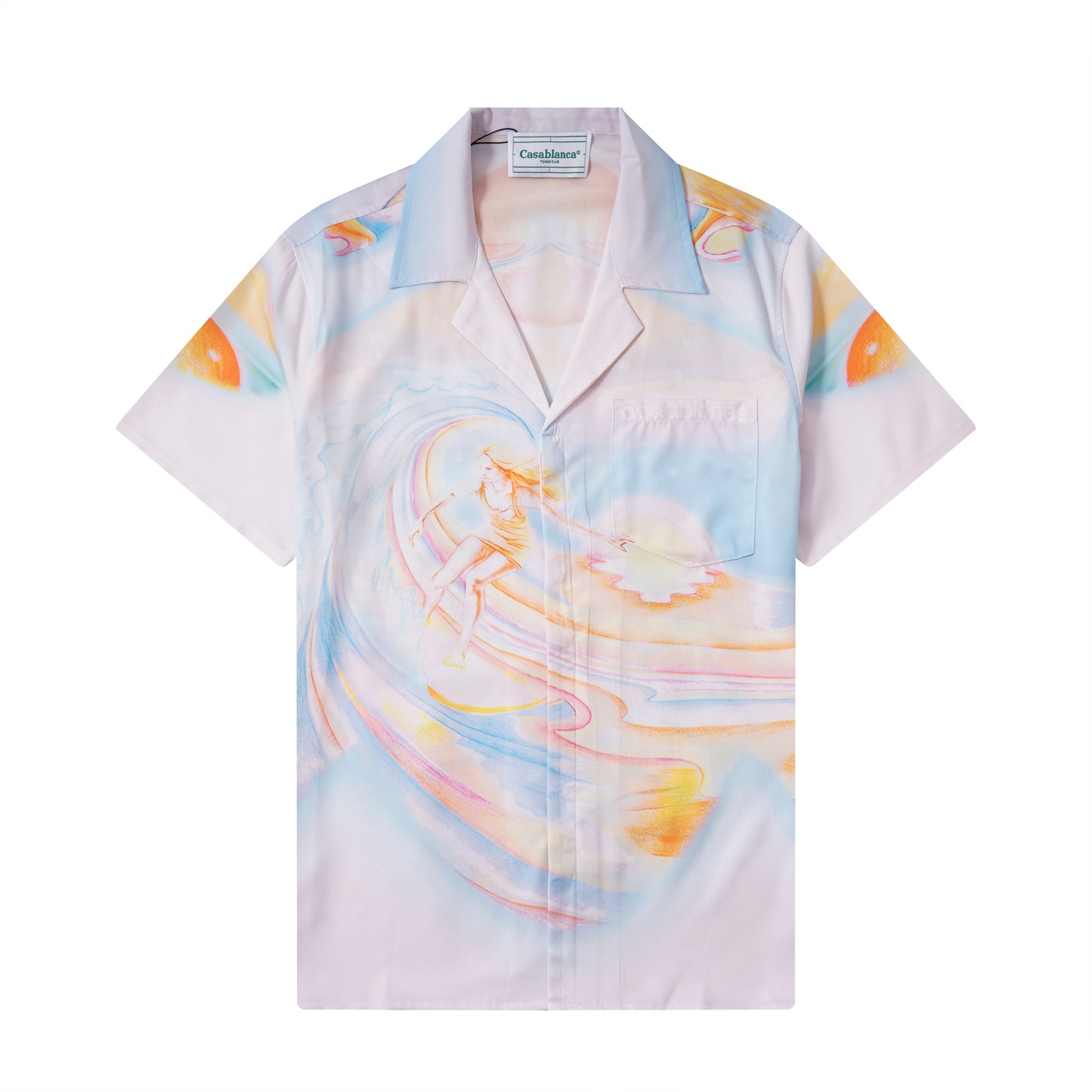 Casablanca Paris - Ensemble CHEMISE + SHORT Surf Vibes
