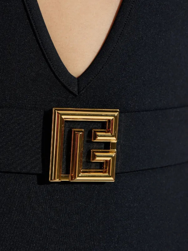 Balmain - Maillot de bain à logo Noir