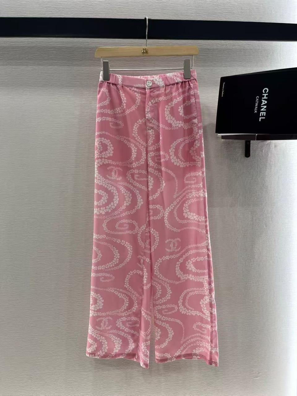 Chanel - Pantalon motif spirale Coco Chanel Beach