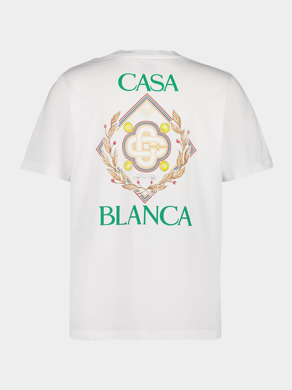 Casablanca - T-shirt Championship Diamond T-Shirt Blanc