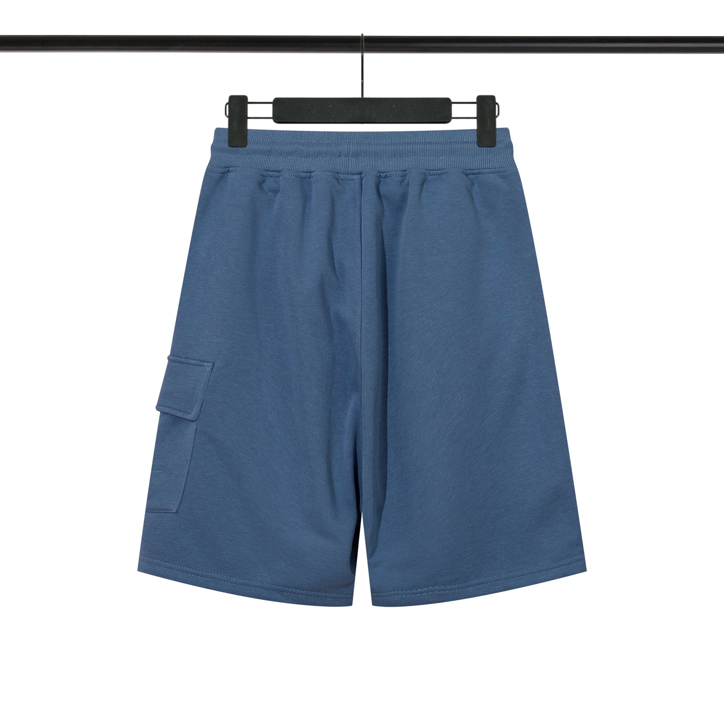 C.P Company - Shorts en coton avec poche latérale - Bleu