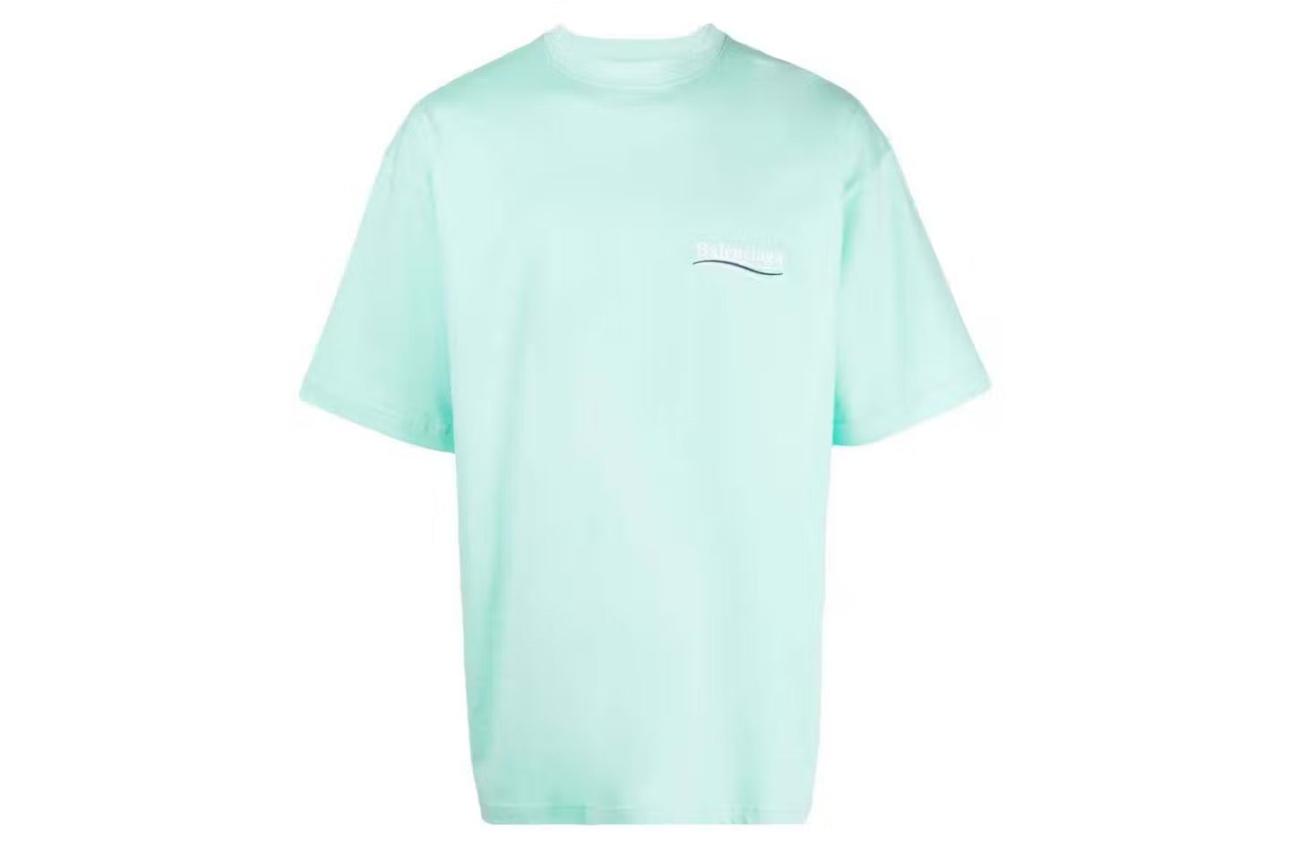 Balenciaga - T-SHIRT POLITICAL CAMPAIGN FIT LARGE MINT