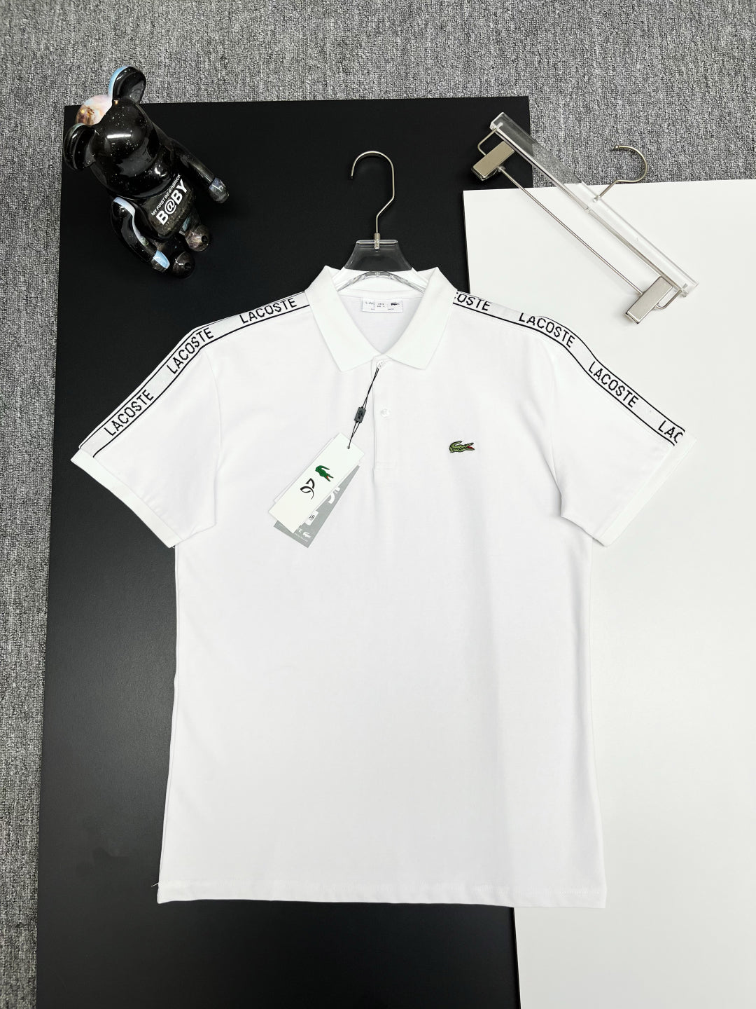 Lacoste - Polo Lacoste Élégance Sportive Blanc