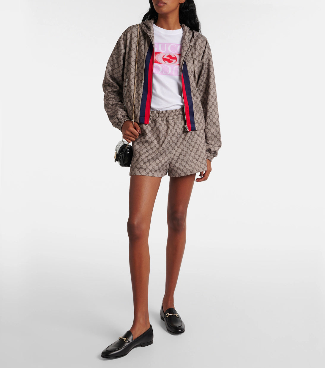 Gucci - Short Web Stripe GG
