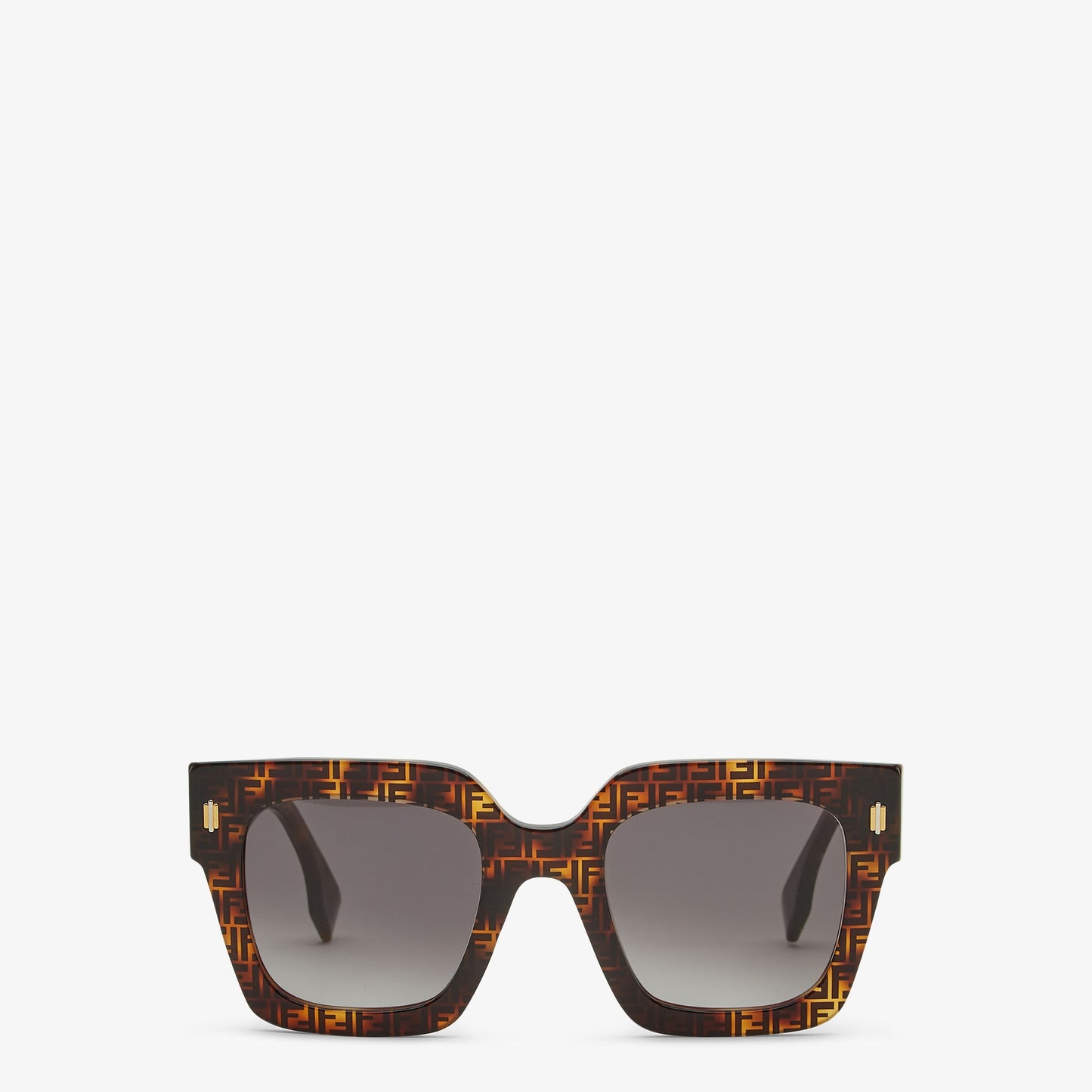 Fendi - Lunettes De Soleil Fendi Roma Marron