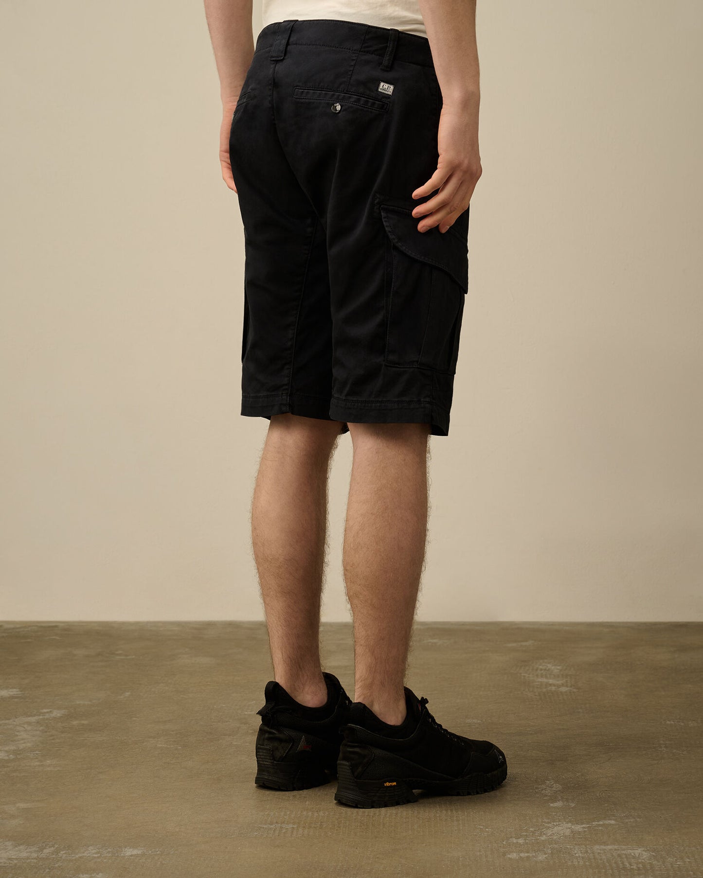 C.P Company - Short Cargo stretch sateen Total Éclipse Bleu