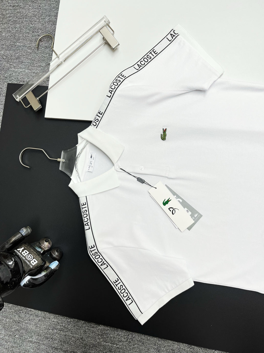 Lacoste - Polo Lacoste Élégance Sportive Blanc