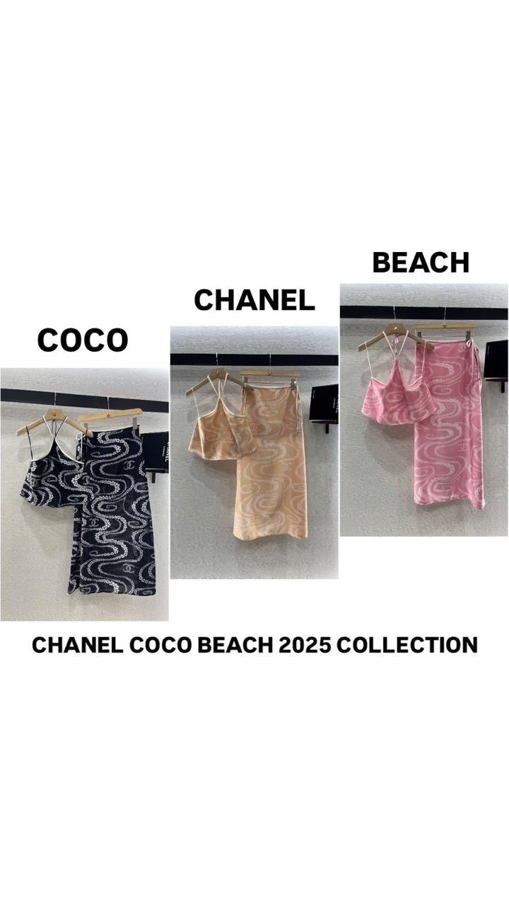 Chanel - Ensemble Haut & Bas Coco Chanel Beach