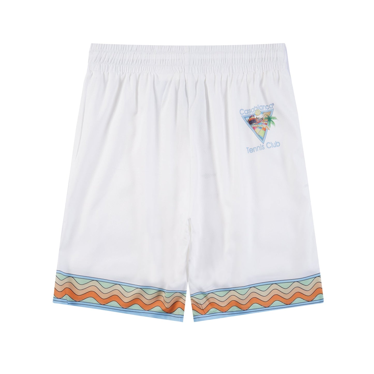 Ensemble Casablanca Orange / Blanc Tennis Club Icon