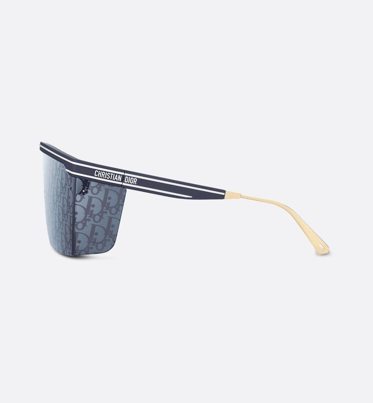 Dior - Lunettes De Soleil DiorClub M1U masque Dior Oblique Bleu