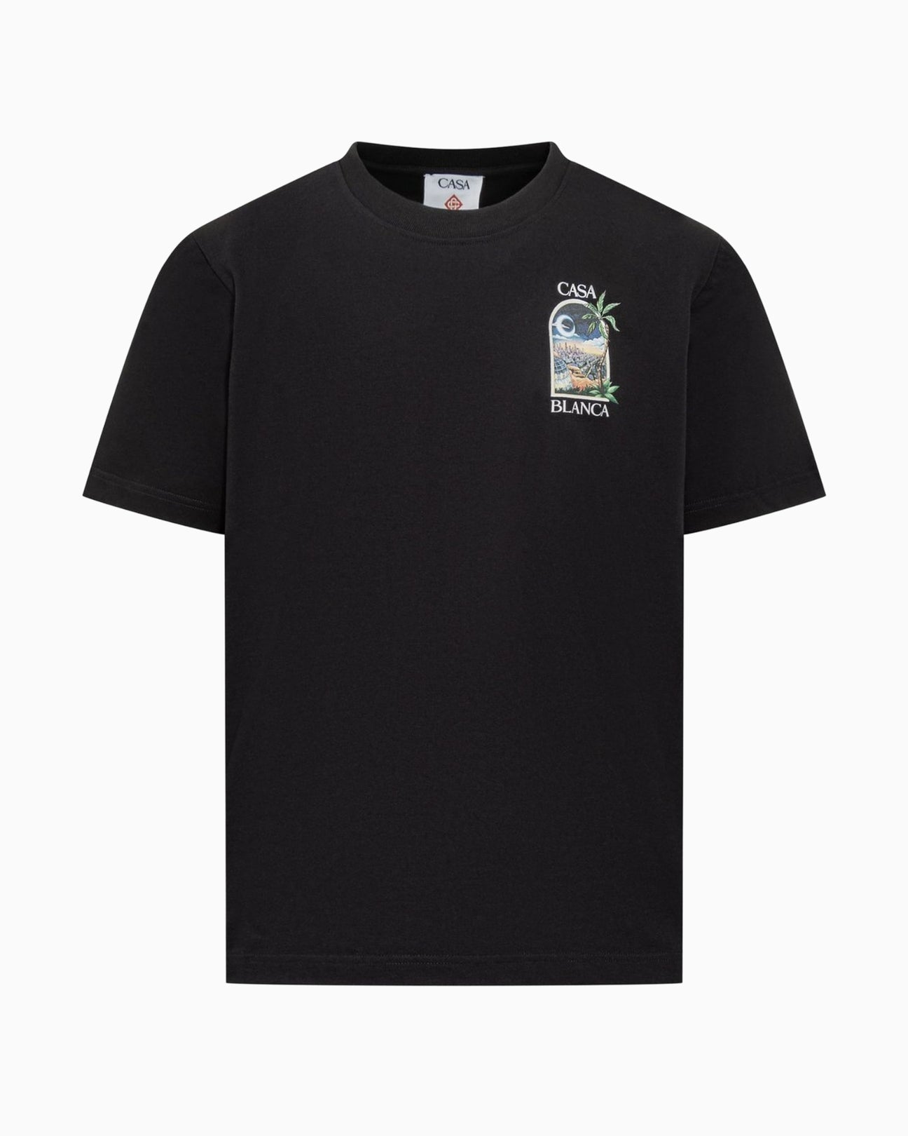 Casablanca - T-shirt Night Palm Noir